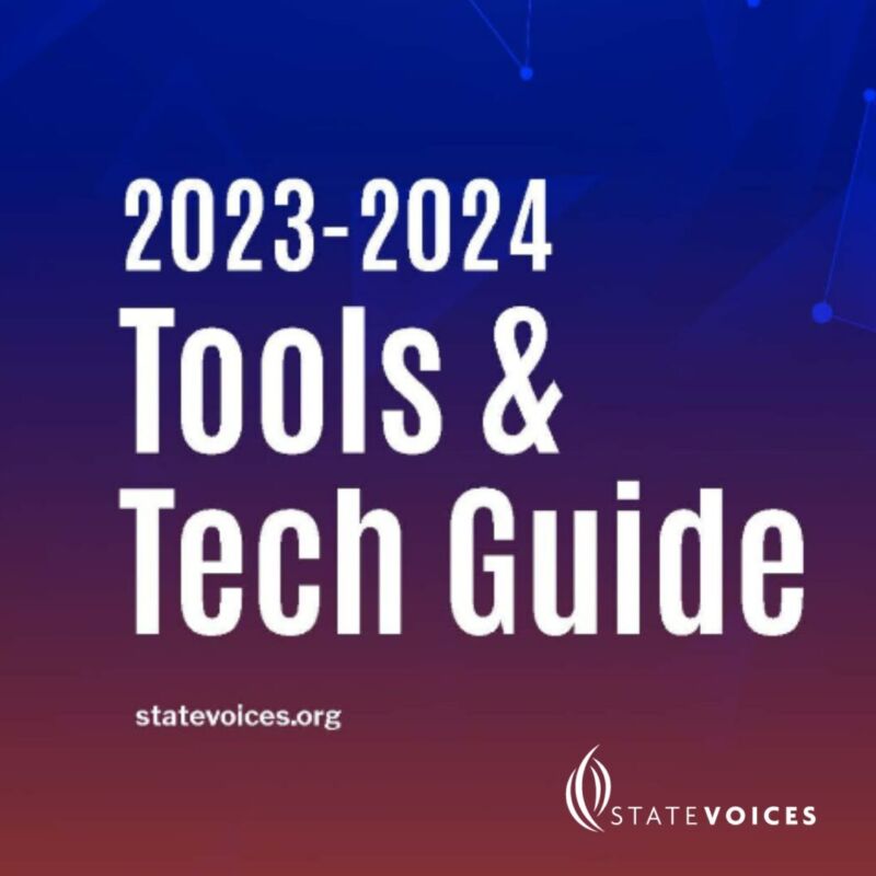 Image for the Tweet beginning: State Voices’ 2023-2024 Tools and